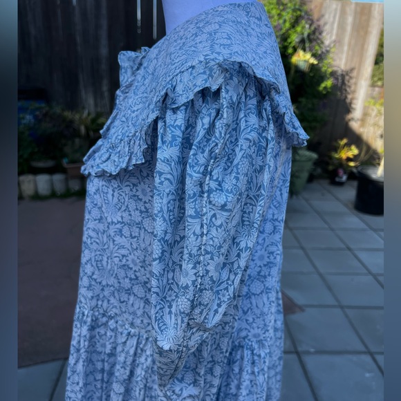 Horror Vacui Lisi floral print cotton-poplin dress. - Picture 4 of 8